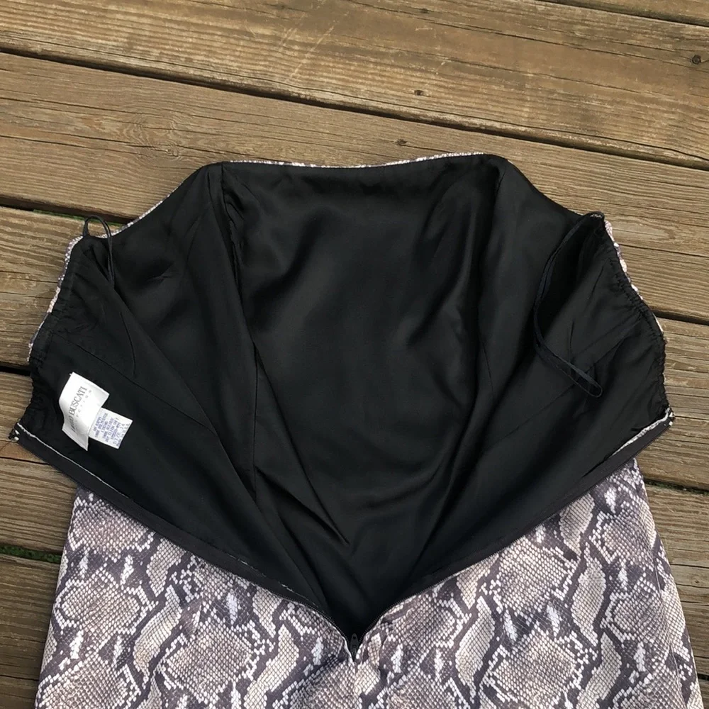 Vintage Strapless Hugo Buscati in Snake Skin - Picture 11 of 16